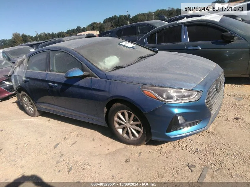 2018 Hyundai Sonata Se VIN: 5NPE24AF8JH721973 Lot: 40529581