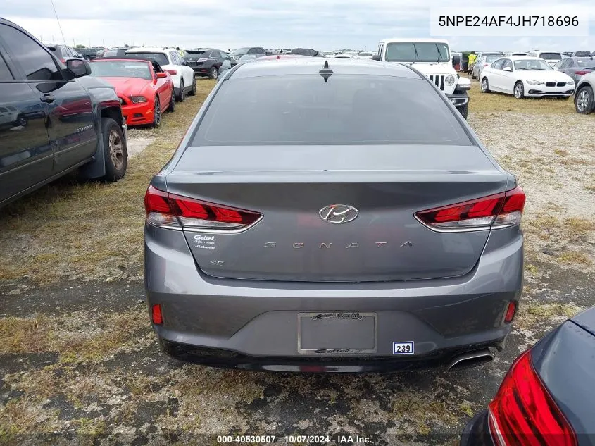 2018 Hyundai Sonata Se VIN: 5NPE24AF4JH718696 Lot: 40530507