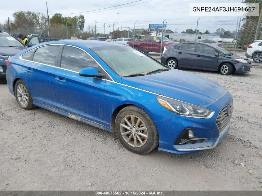 5NPE24AF3JH691667 2018 Hyundai Sonata Se