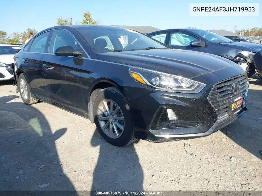 2018 Hyundai Sonata Se VIN: 5NPE24AF3JH719953 Lot: 40578879