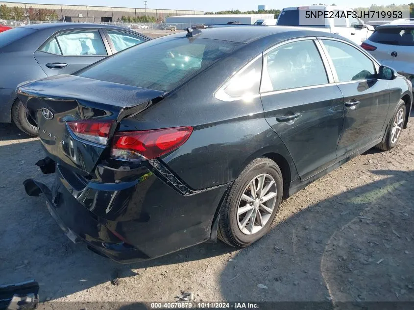 2018 Hyundai Sonata Se VIN: 5NPE24AF3JH719953 Lot: 40578879