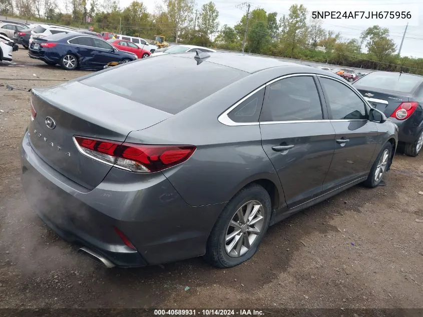 5NPE24AF7JH675956 2018 Hyundai Sonata Se