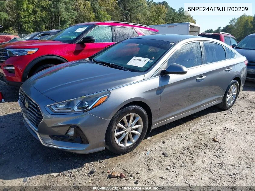 5NPE24AF9JH700209 2018 Hyundai Sonata Se