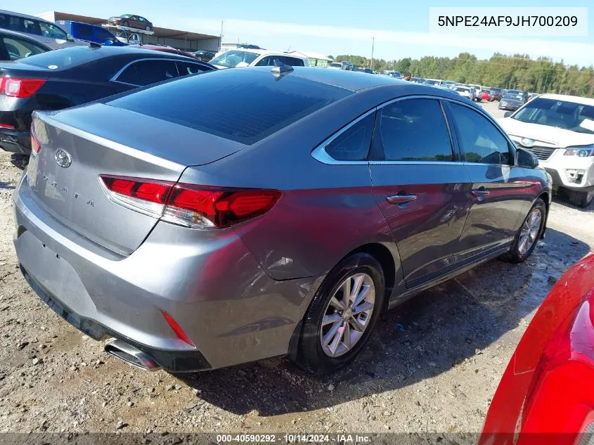 5NPE24AF9JH700209 2018 Hyundai Sonata Se