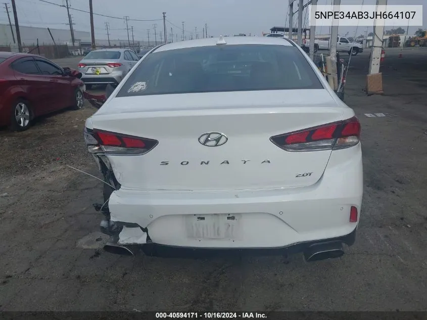 5NPE34AB3JH664107 2018 Hyundai Sonata Limited 2.0T