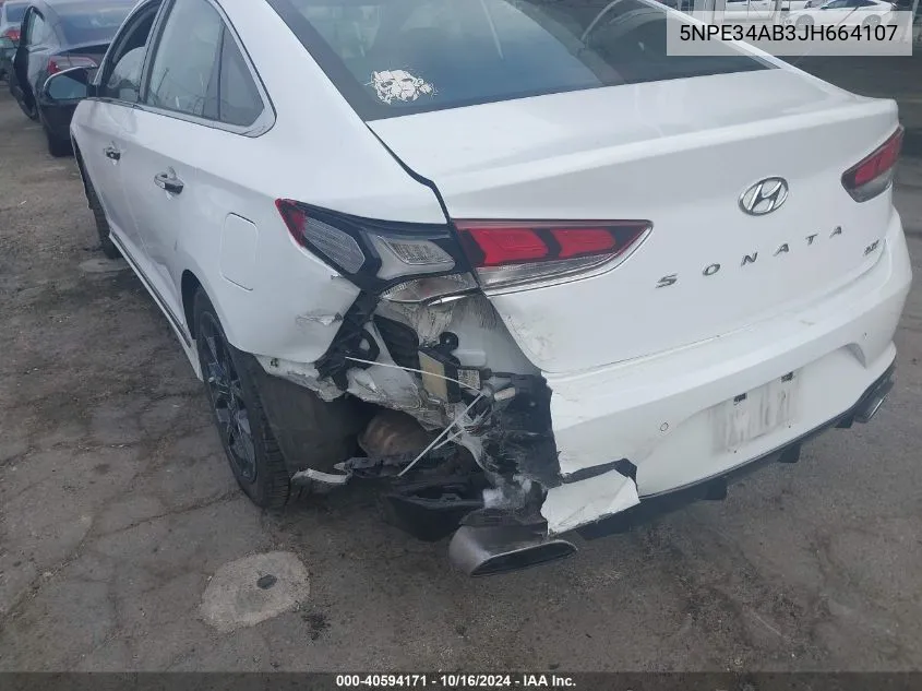 5NPE34AB3JH664107 2018 Hyundai Sonata Limited 2.0T