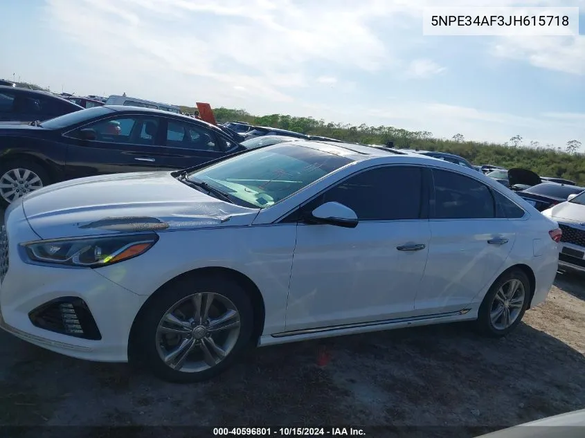 2018 Hyundai Sonata Sport VIN: 5NPE34AF3JH615718 Lot: 40596801