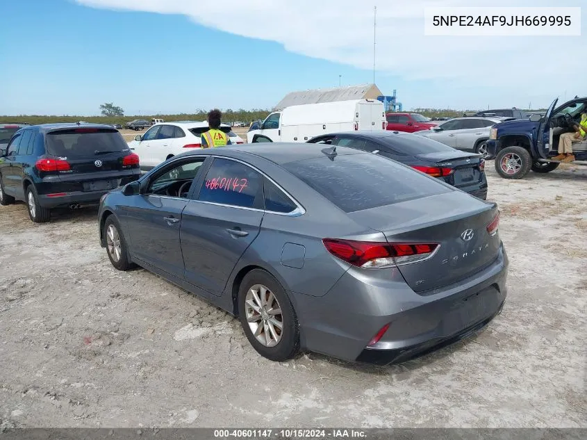 2018 Hyundai Sonata Se VIN: 5NPE24AF9JH669995 Lot: 40601147