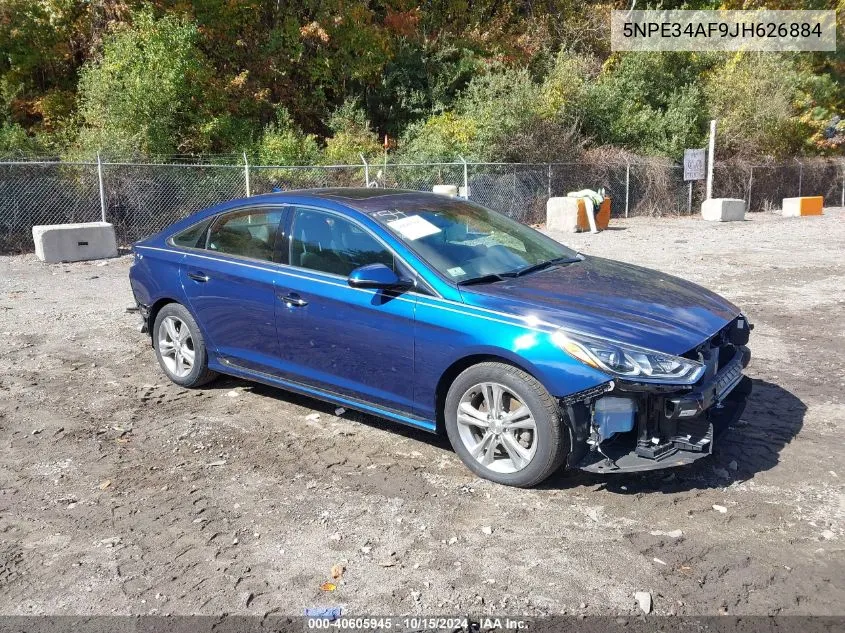 5NPE34AF9JH626884 2018 Hyundai Sonata Sport