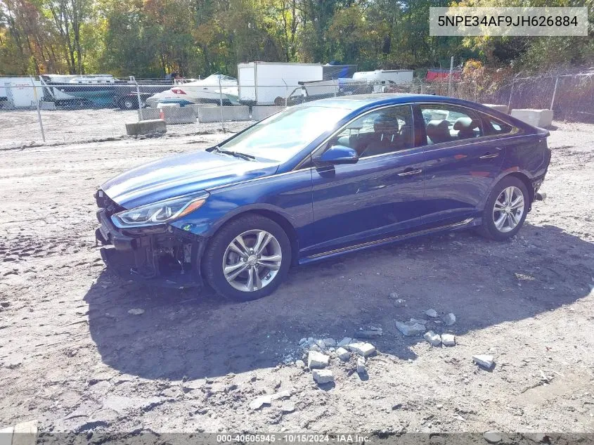 5NPE34AF9JH626884 2018 Hyundai Sonata Sport