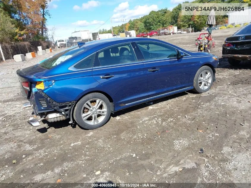 2018 Hyundai Sonata Sport VIN: 5NPE34AF9JH626884 Lot: 40605945