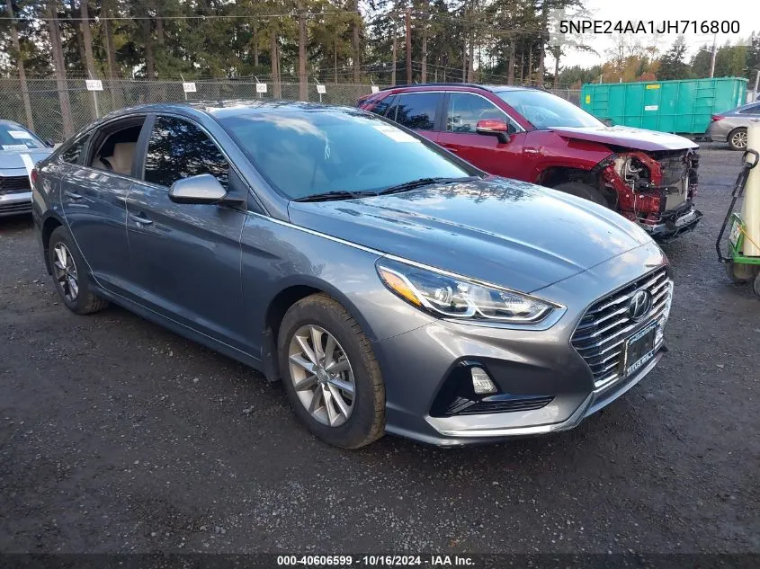 5NPE24AA1JH716800 2018 Hyundai Sonata Eco