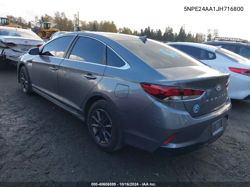 5NPE24AA1JH716800 2018 Hyundai Sonata Eco