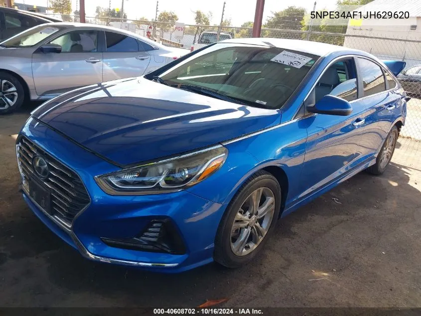 5NPE34AF1JH629620 2018 Hyundai Sonata Sel