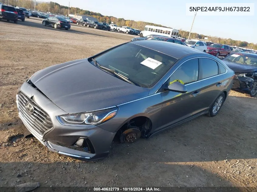 5NPE24AF9JH673822 2018 Hyundai Sonata Se