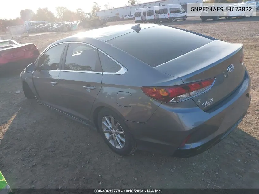 2018 Hyundai Sonata Se VIN: 5NPE24AF9JH673822 Lot: 40632779