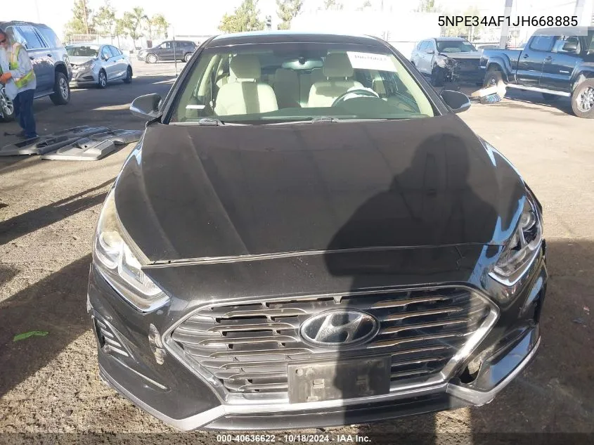 5NPE34AF1JH668885 2018 Hyundai Sonata Sel