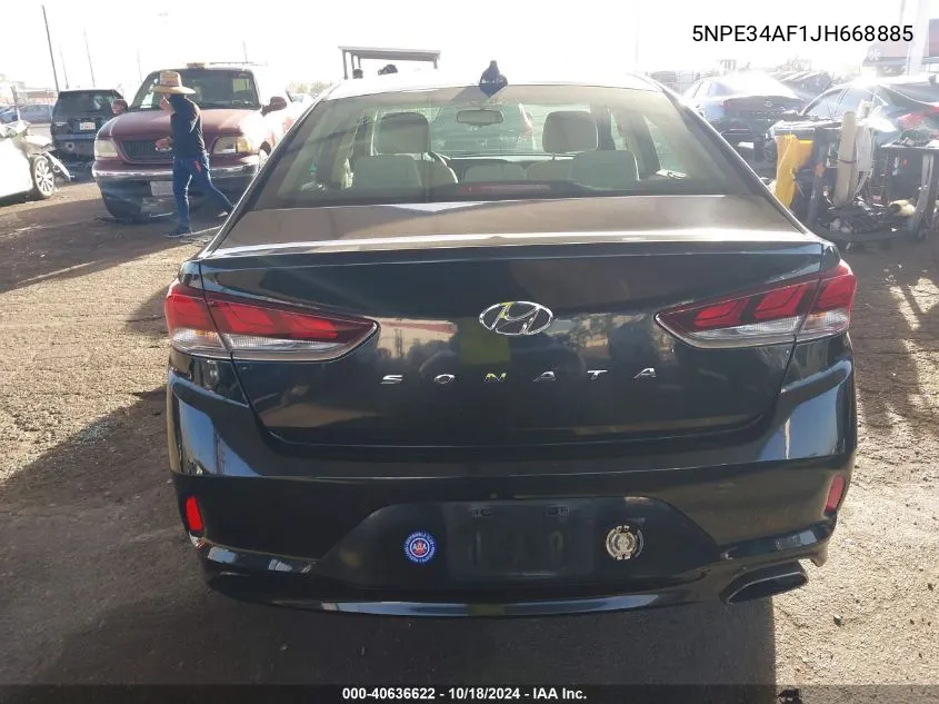 5NPE34AF1JH668885 2018 Hyundai Sonata Sel