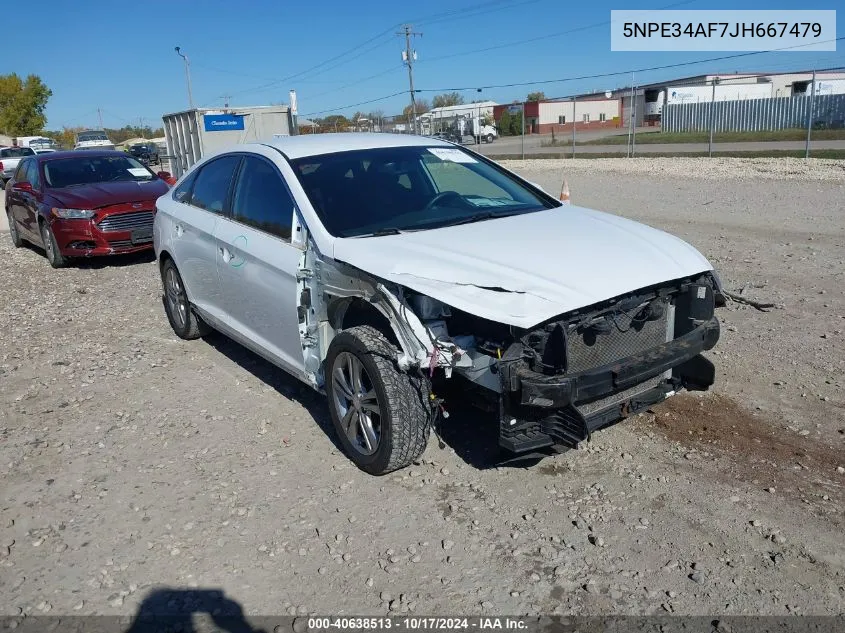 5NPE34AF7JH667479 2018 Hyundai Sonata Sel