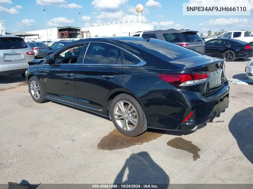 2018 Hyundai Sonata Sport VIN: 5NPE34AF9JH666110 Lot: 40661898