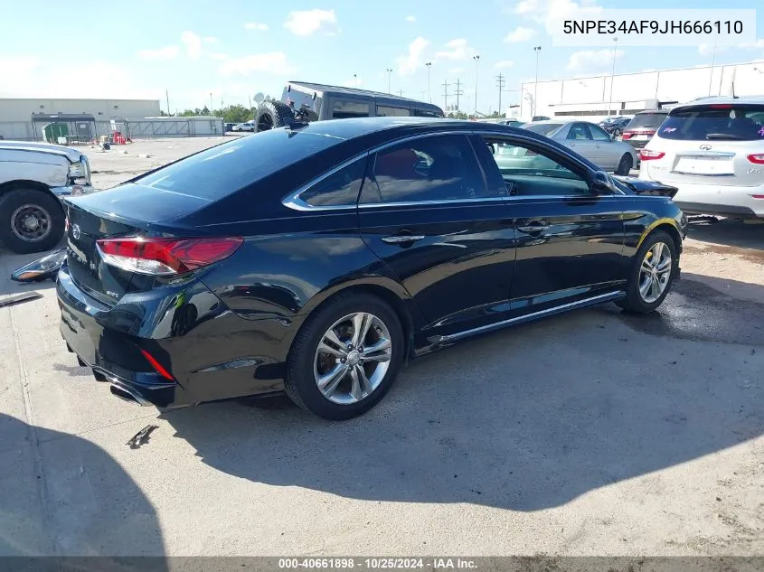 2018 Hyundai Sonata Sport VIN: 5NPE34AF9JH666110 Lot: 40661898