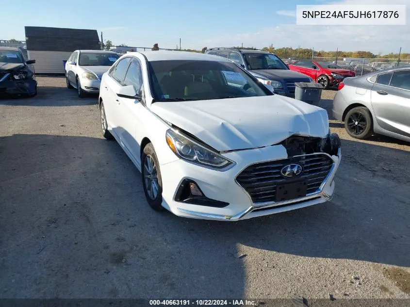 5NPE24AF5JH617876 2018 Hyundai Sonata Se