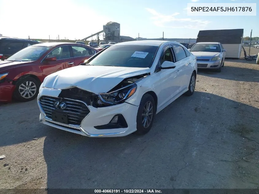 5NPE24AF5JH617876 2018 Hyundai Sonata Se