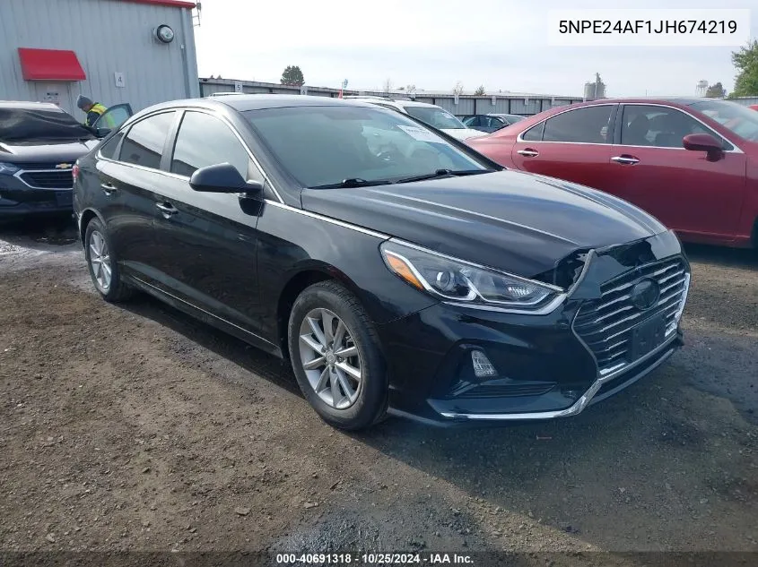 2018 Hyundai Sonata Se VIN: 5NPE24AF1JH674219 Lot: 40691318