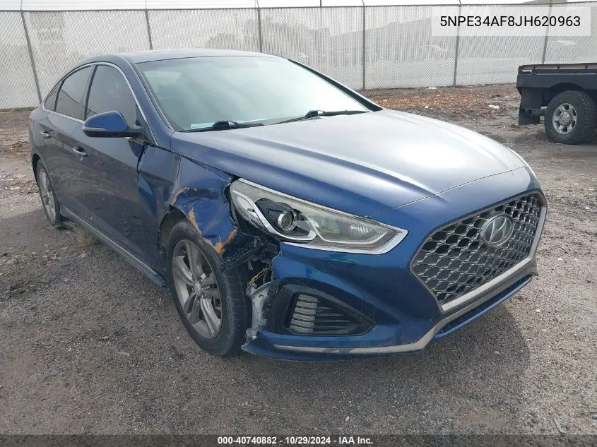 2018 Hyundai Sonata Sport VIN: 5NPE34AF8JH620963 Lot: 40740882