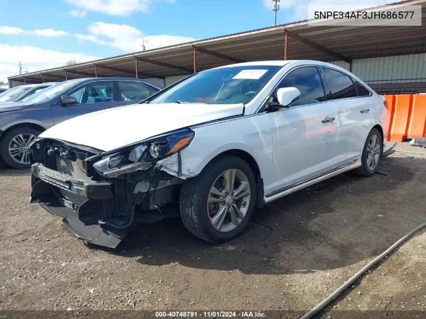 2018 Hyundai Sonata Sport VIN: 5NPE34AF3JH686577 Lot: 40748791