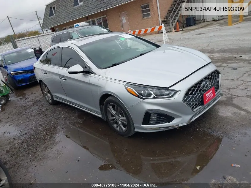 2018 Hyundai Sonata Sport VIN: 5NPE34AF4JH693909 Lot: 40775105