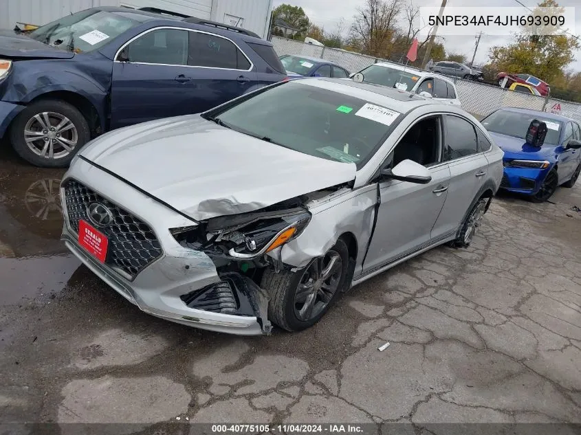 2018 Hyundai Sonata Sport VIN: 5NPE34AF4JH693909 Lot: 40775105