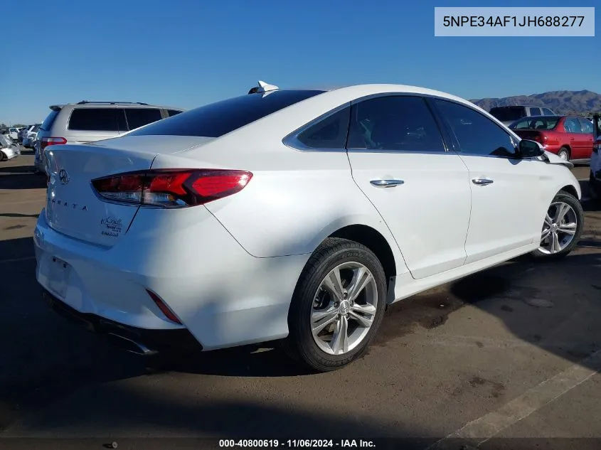 2018 Hyundai Sonata Limited VIN: 5NPE34AF1JH688277 Lot: 40800619