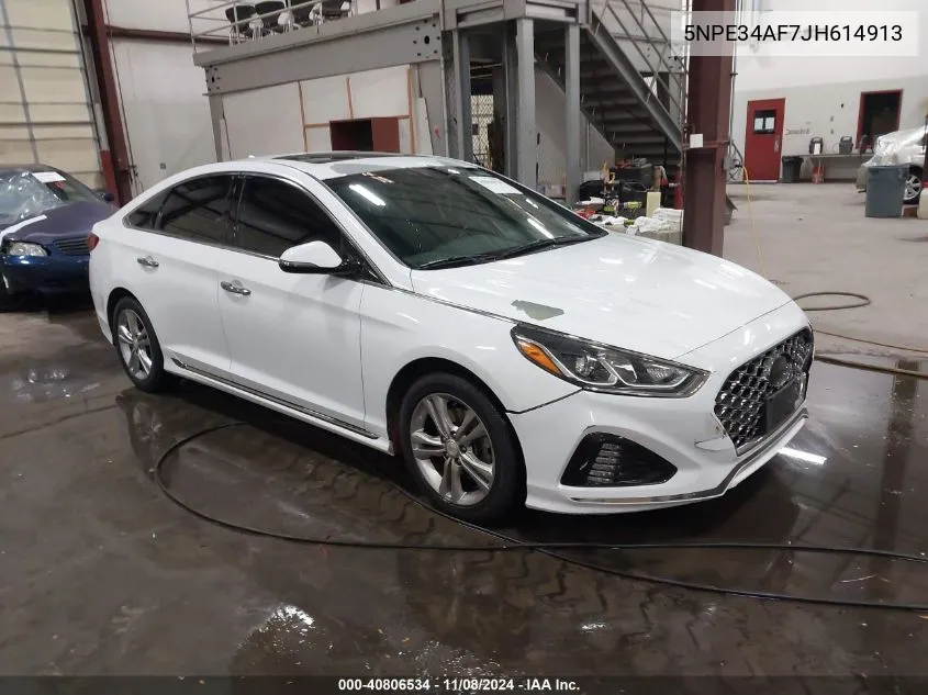 2018 Hyundai Sonata Sport VIN: 5NPE34AF7JH614913 Lot: 40806534