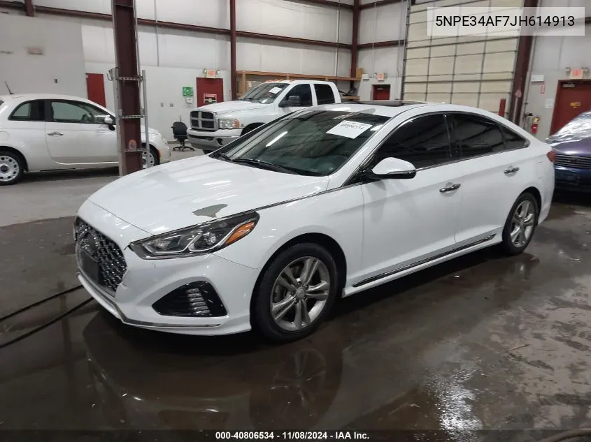 2018 Hyundai Sonata Sport VIN: 5NPE34AF7JH614913 Lot: 40806534