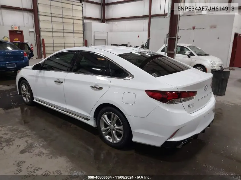 2018 Hyundai Sonata Sport VIN: 5NPE34AF7JH614913 Lot: 40806534