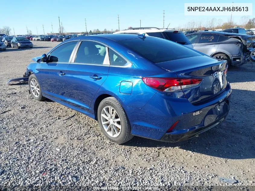 2018 Hyundai Sonata Eco VIN: 5NPE24AAXJH685613 Lot: 40815454