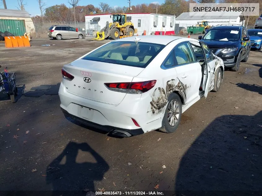 2018 Hyundai Sonata Se VIN: 5NPE24AF7JH683717 Lot: 40835473