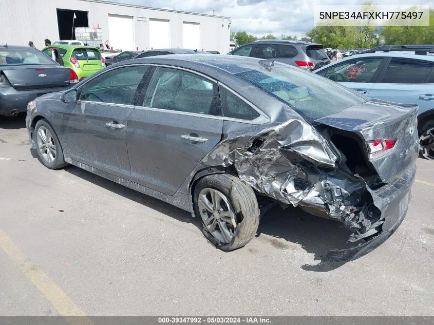 5NPE34AFXKH775497 2019 Hyundai Sonata Limited