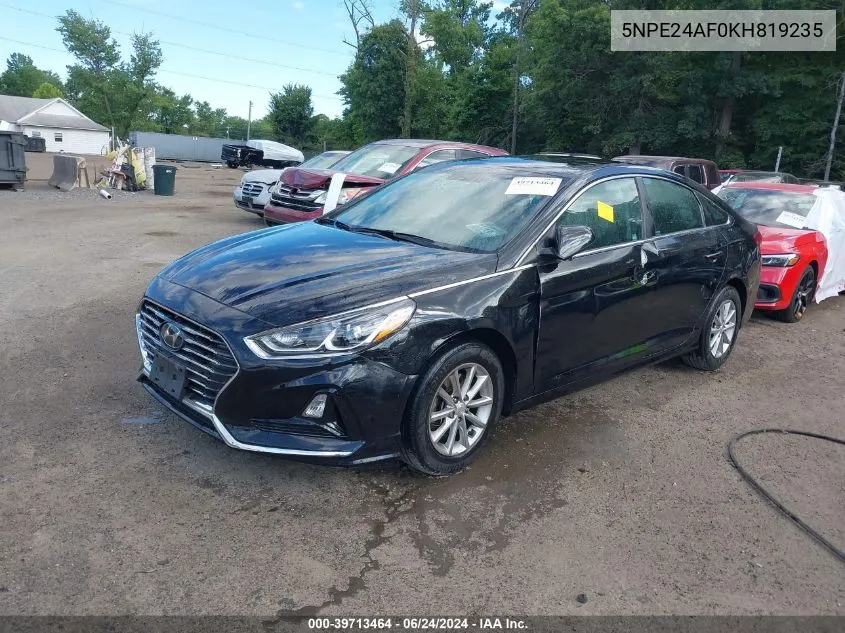 5NPE24AF0KH819235 2019 Hyundai Sonata Se