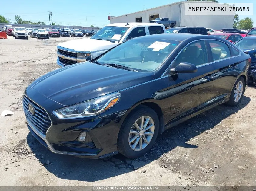 2019 Hyundai Sonata Se VIN: 5NPE24AF6KH788685 Lot: 39713872