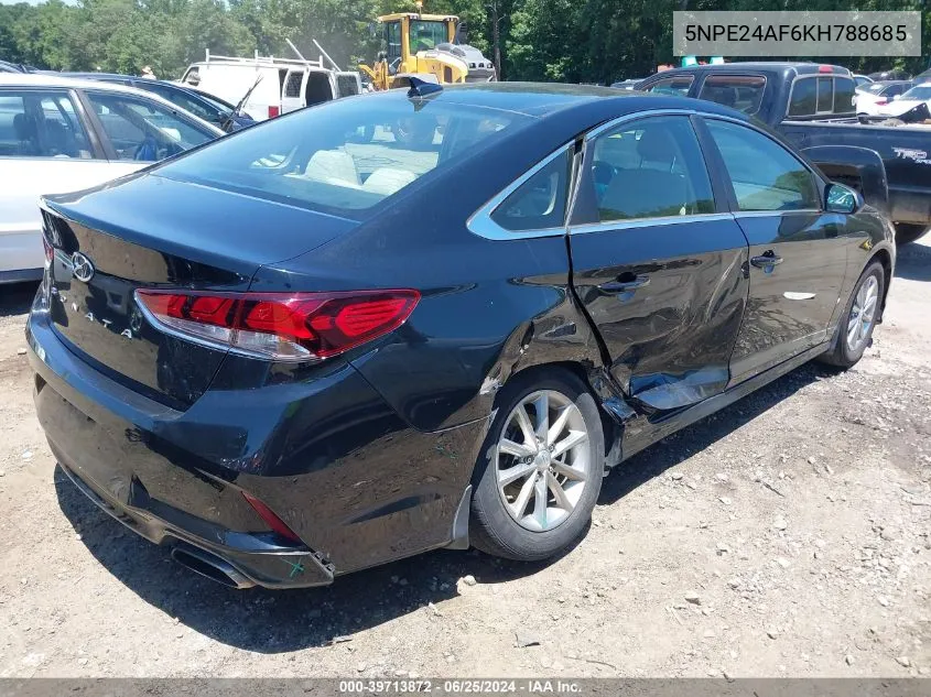 2019 Hyundai Sonata Se VIN: 5NPE24AF6KH788685 Lot: 39713872