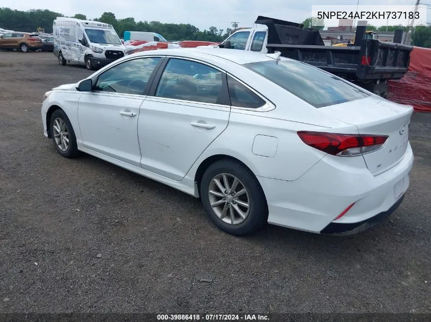 5NPE24AF2KH737183 2019 Hyundai Sonata Se