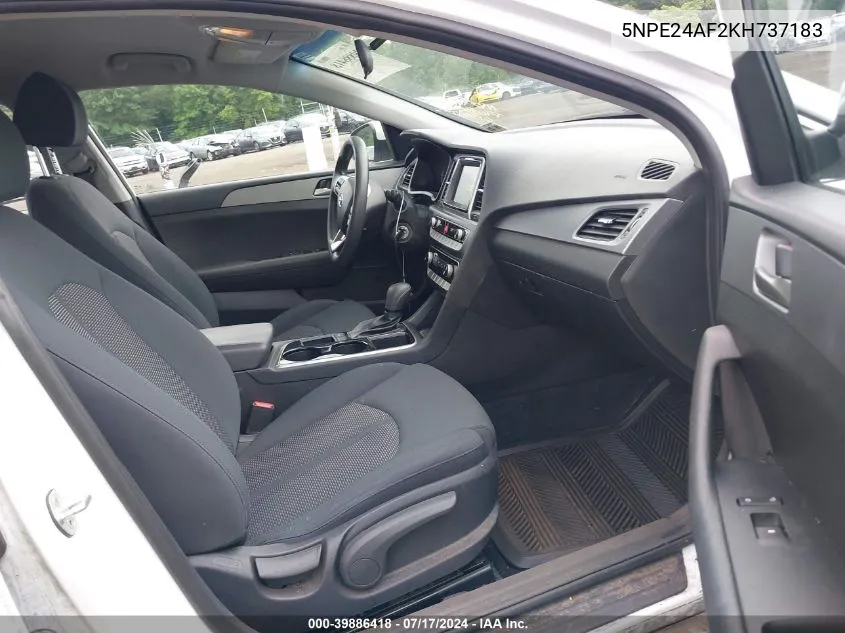 5NPE24AF2KH737183 2019 Hyundai Sonata Se