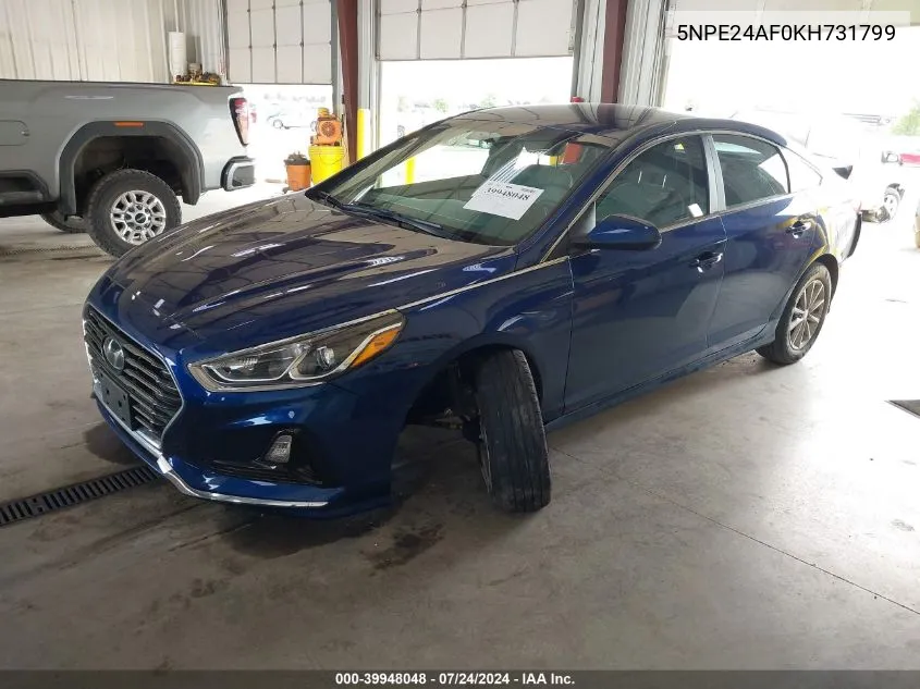 5NPE24AF0KH731799 2019 Hyundai Sonata Se