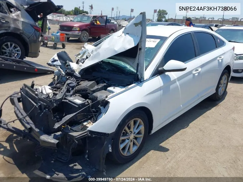 5NPE24AF3KH738066 2019 Hyundai Sonata Se