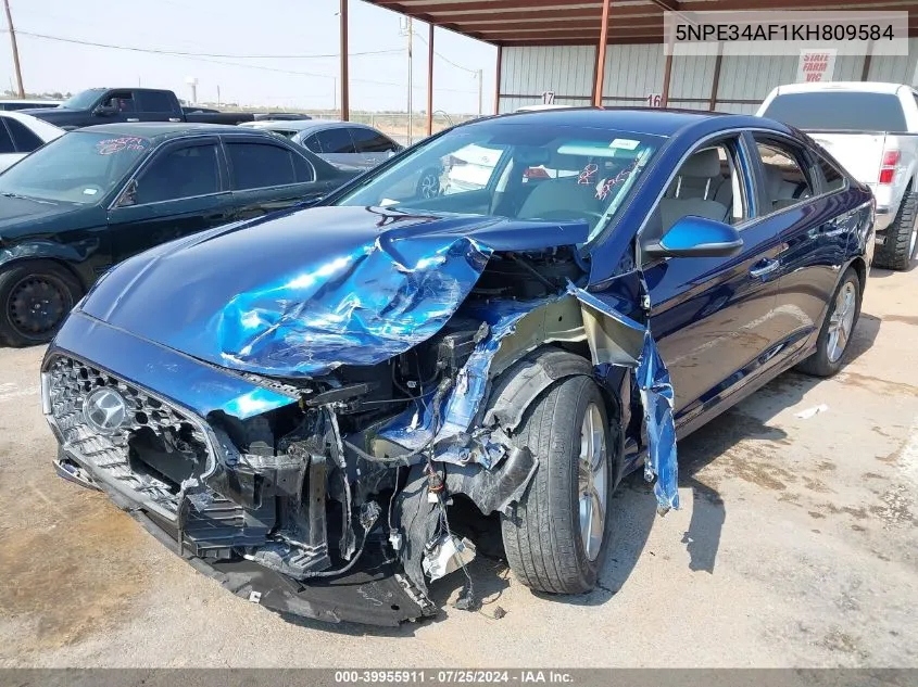 5NPE34AF1KH809584 2019 Hyundai Sonata Sel