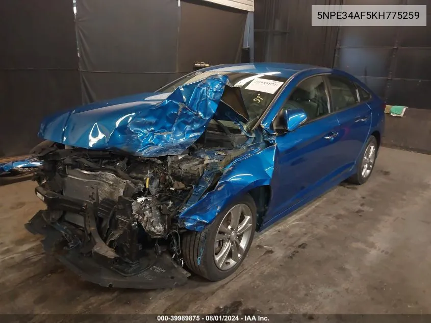 5NPE34AF5KH775259 2019 Hyundai Sonata Sel