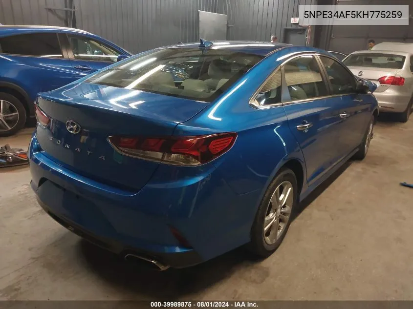 5NPE34AF5KH775259 2019 Hyundai Sonata Sel