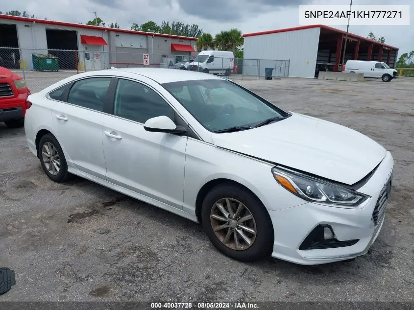 5NPE24AF1KH777271 2019 Hyundai Sonata Se